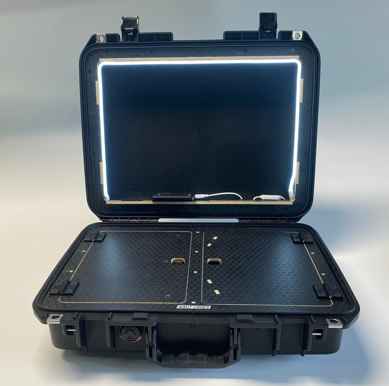 1505 Case - 1505 Tech Bench insert - lid Board - with light (Combo