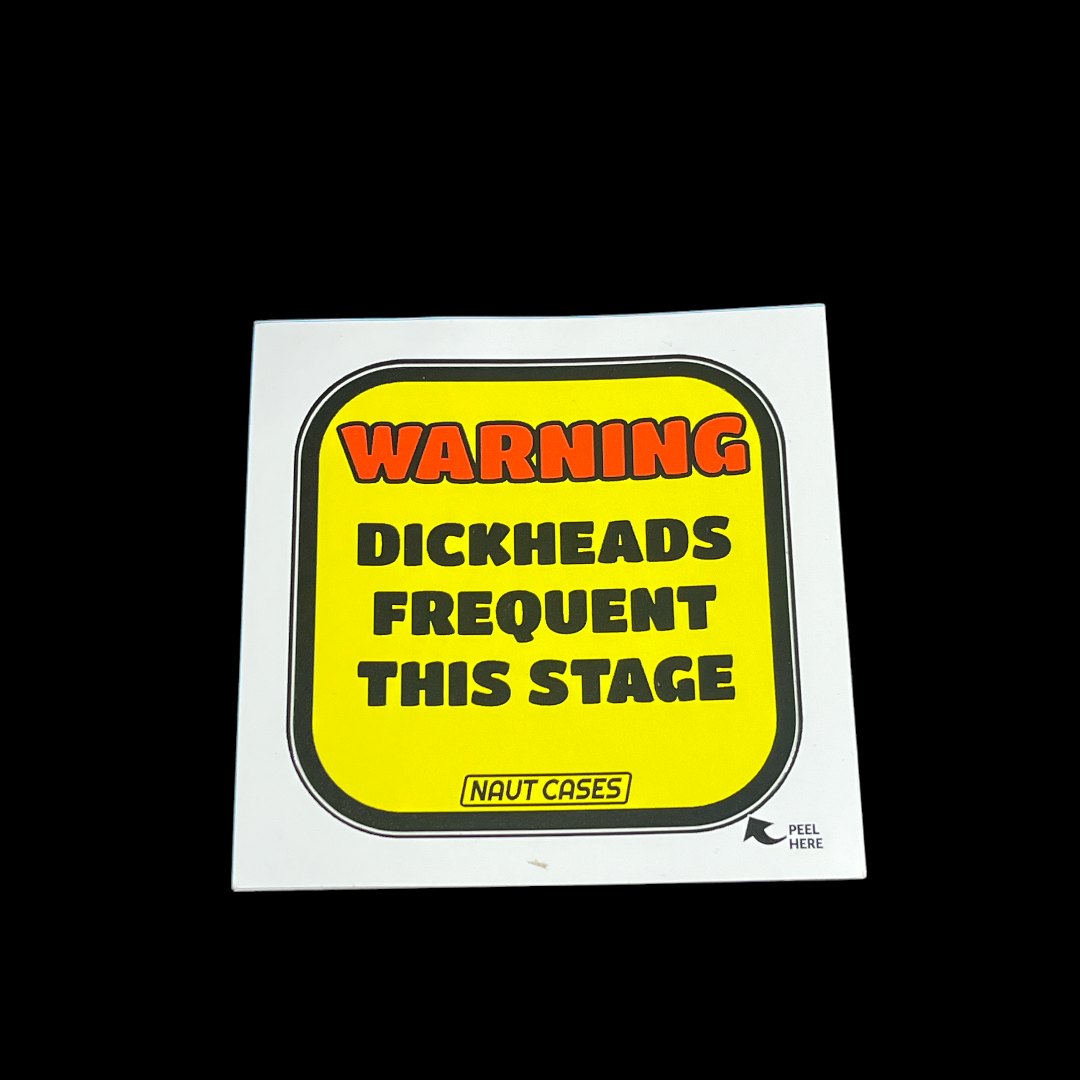 Sticker (Single Dickheads frequent this stage )