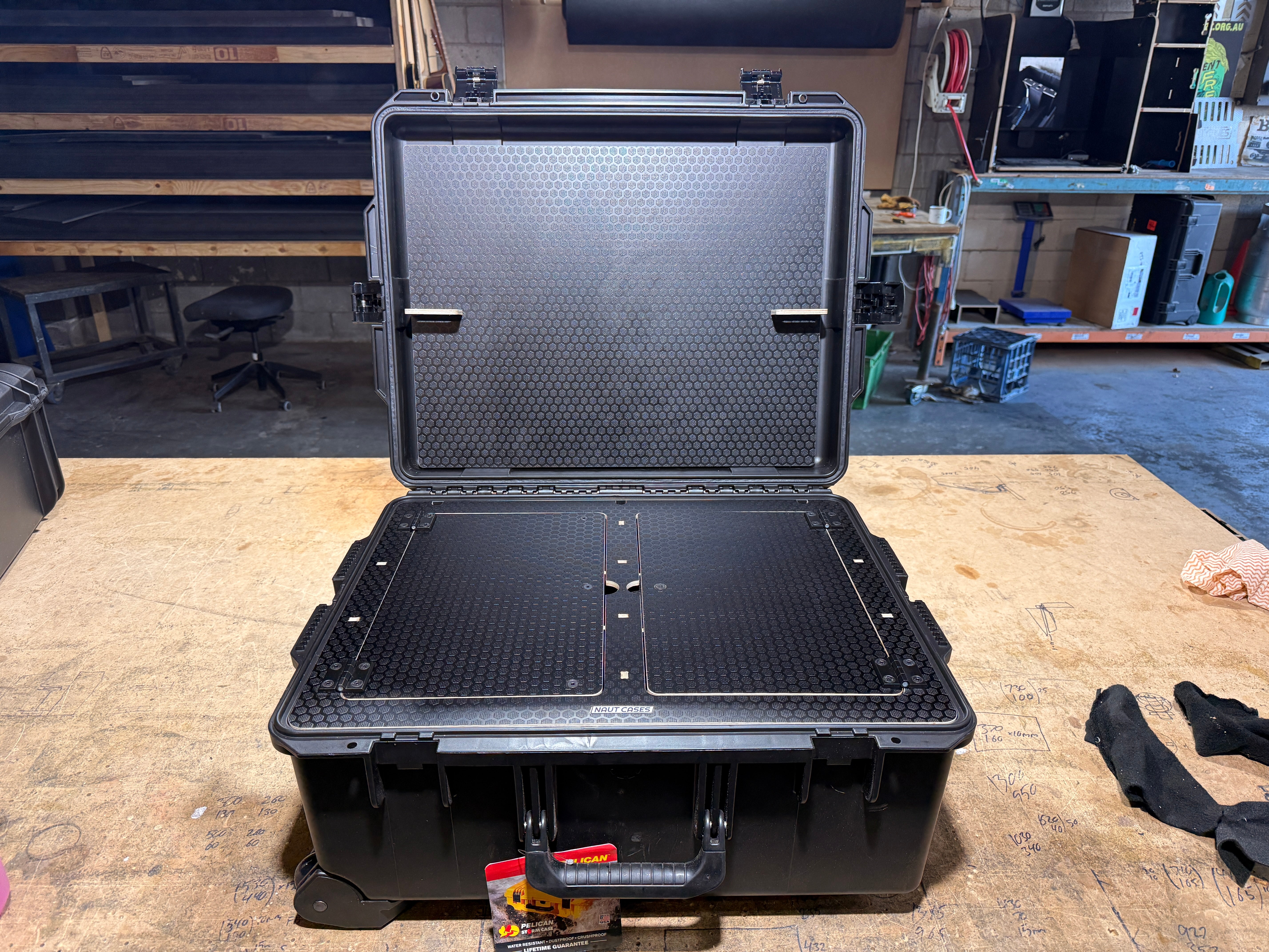 IM2720 Tech Bench insert - Lid Board - Tool Tray – Naut Cases