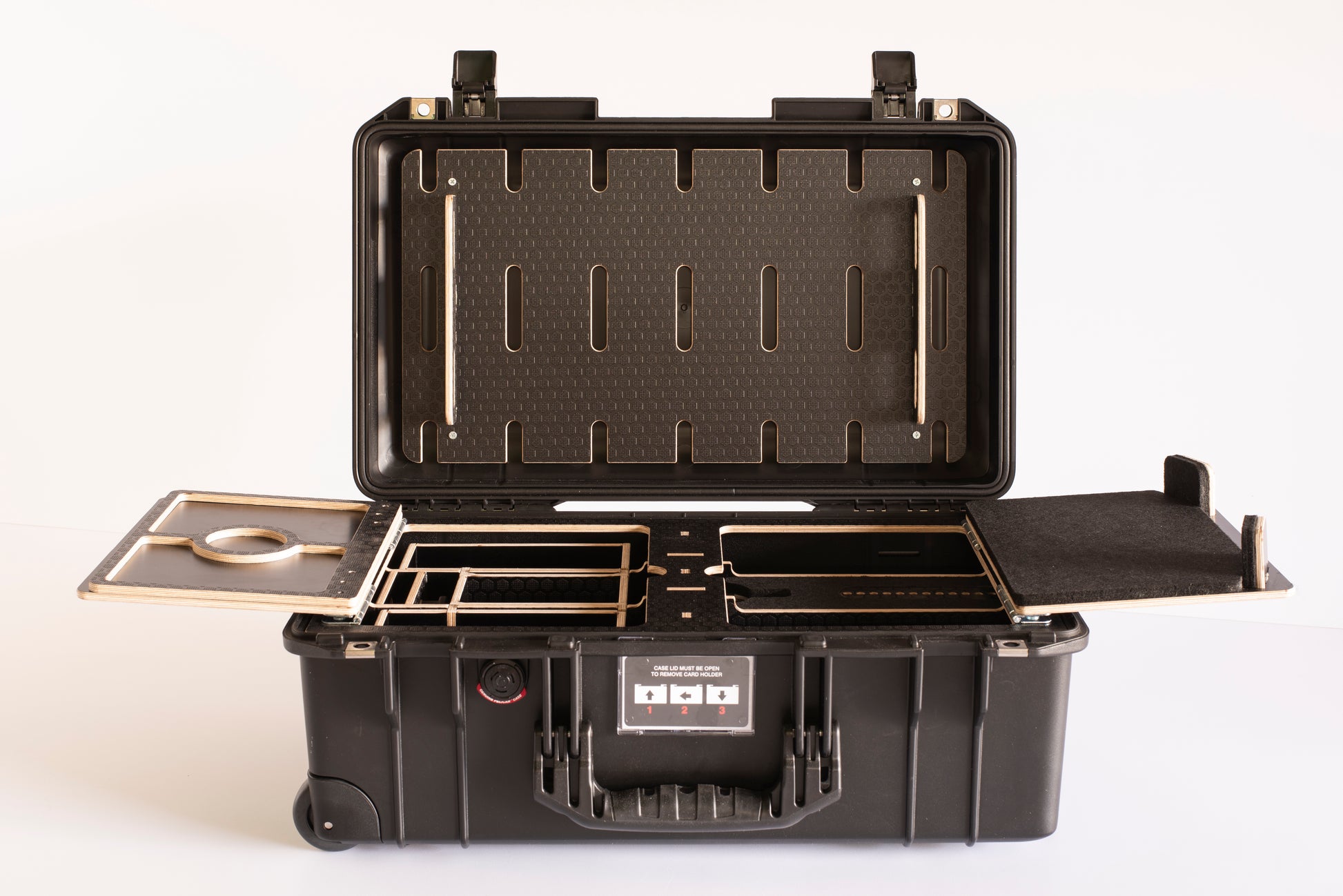 1610 Case - 1610 Tech Bench insert - Slotted lid Board - Tool Tray (Combo Deal)